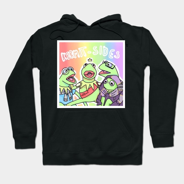 Frog Sides Hoodie by SpaceKermit